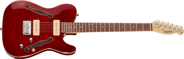 Harley Benton TE-90QM p90 Telecaster