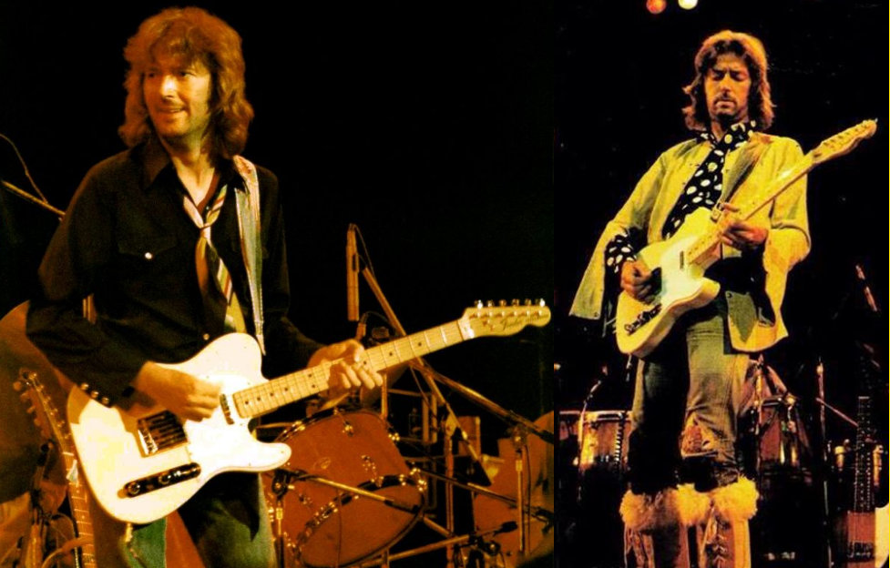 Eric Clapton avec une Telecaster