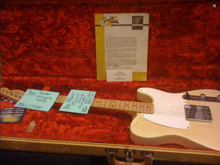 guitare Fender Esquire