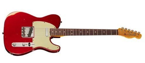 fender telecaster CAR Candu apple red custom shop