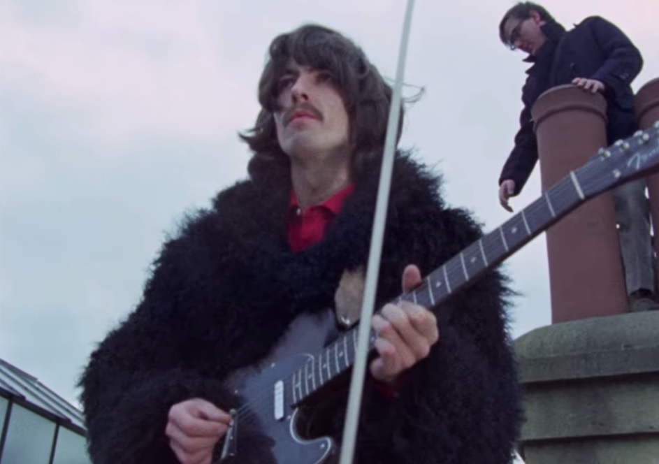 George Harrison avec sa Telecaster