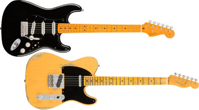 Stratocaster et Telecaster : les différences