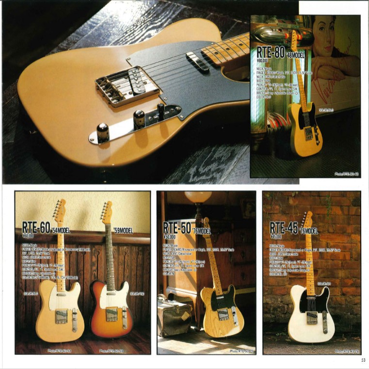 Telecaster Fernandes de 1988