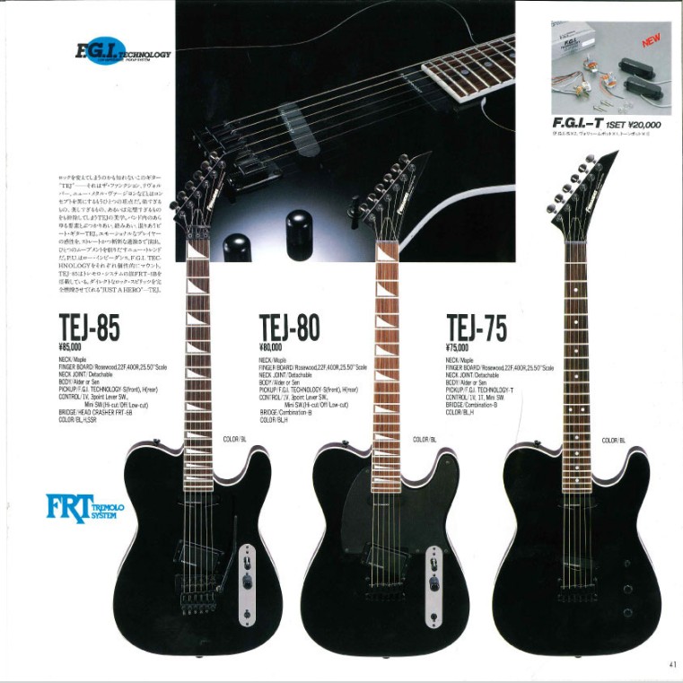 Telecaster TEJ Fernandes de 1988