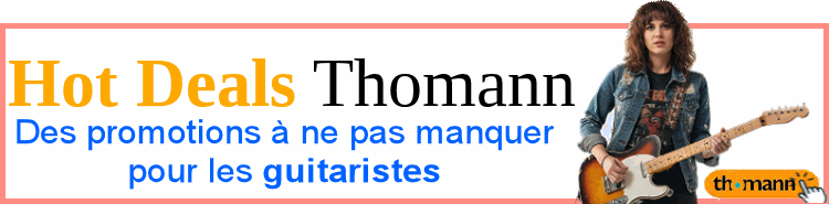 deal thomann 2026 réductions guitares