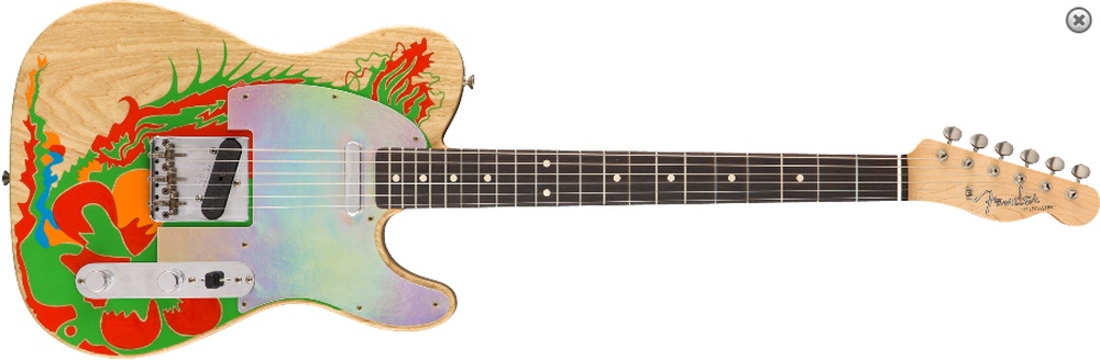 Telecaster Custom Shop Jimmy Page dragon